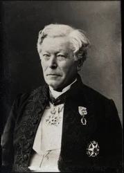 Porträtt av Herve Auguste Faye (1814-1902), fransk astronom.